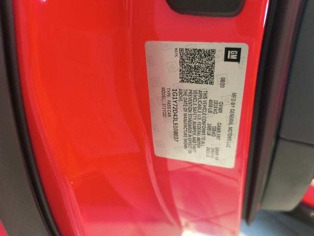 2020 Chevrolet Corvette Stingray 2LT