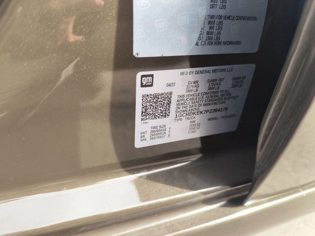 2023 Chevrolet Silverado 1500 LT (2FL)