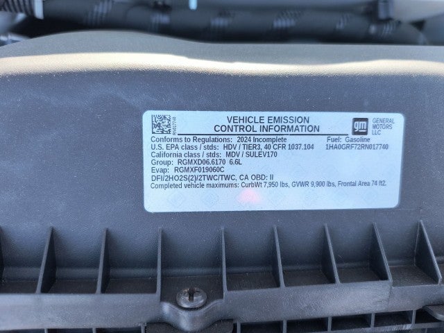 2024 Chevrolet Express Cutaway 3500 1WT