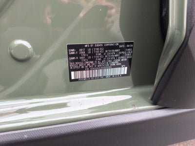 2024 Subaru Crosstrek Wilderness
