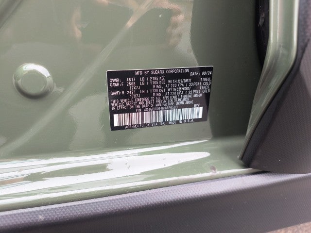 2024 Subaru Crosstrek Wilderness