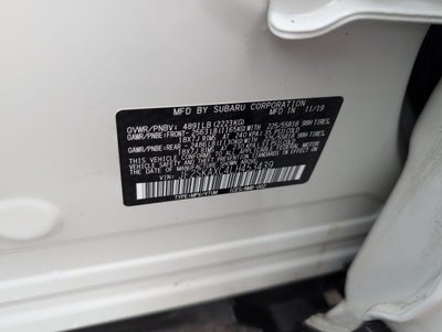 2020 Subaru Forester Touring