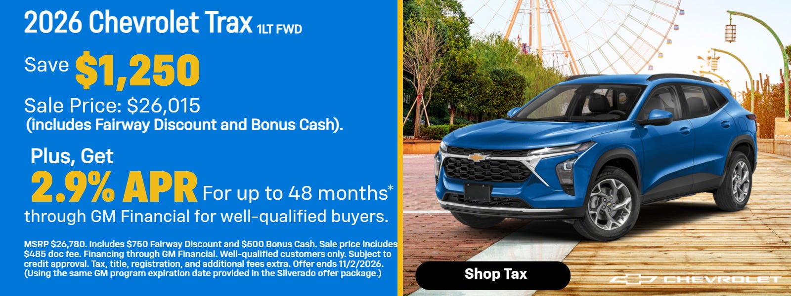 Trax on offer