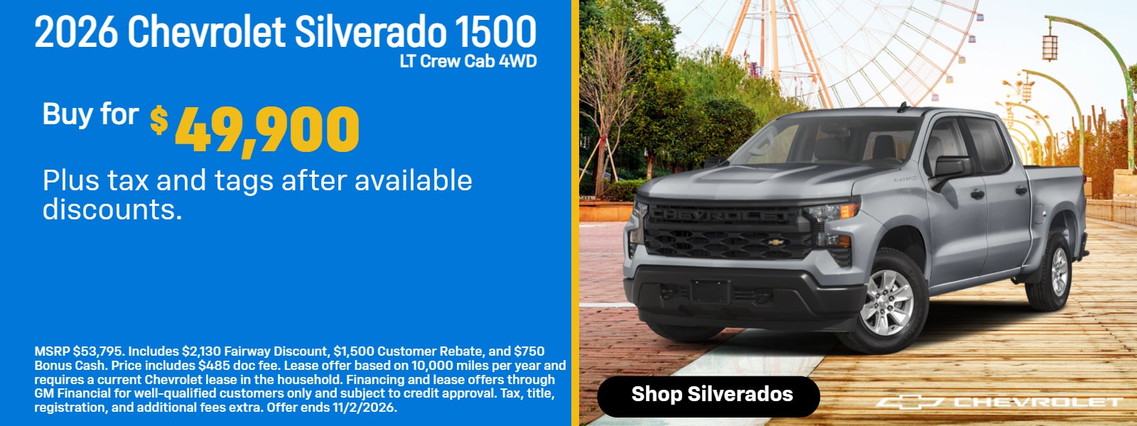 Silverado 1500 on offer