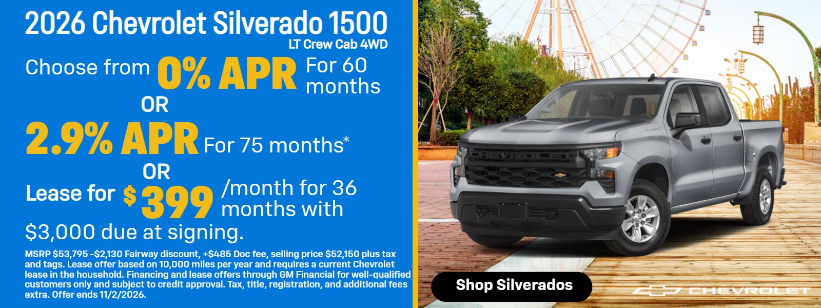 Silverado 1500 on offer