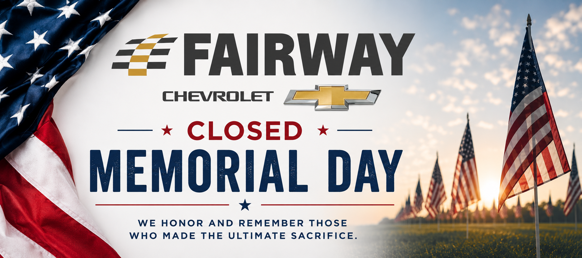 Closed Memorial Day